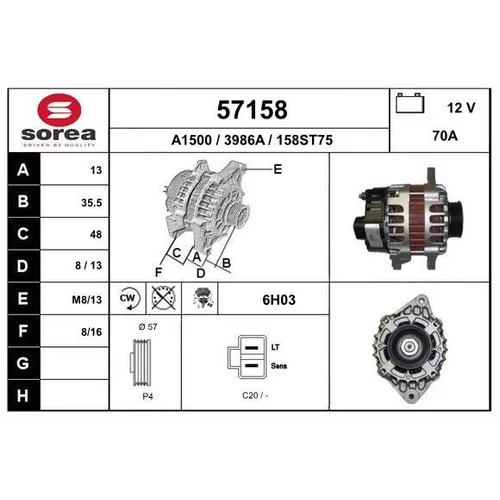 Alternátor EAI 57158