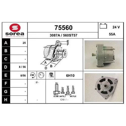 Alternátor EAI 75560