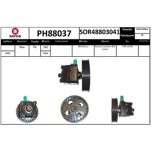 Hydraulické čerpadlo pre riadenie EAI PH88037