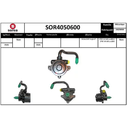 Hydraulické čerpadlo pre riadenie EAI SOR4050600