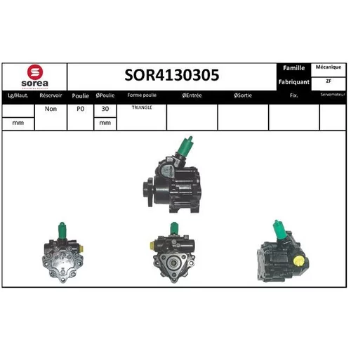 Hydraulické čerpadlo pre riadenie EAI SOR4130305