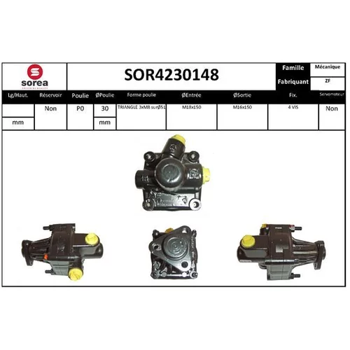 Hydraulické čerpadlo pre riadenie EAI SOR4230148