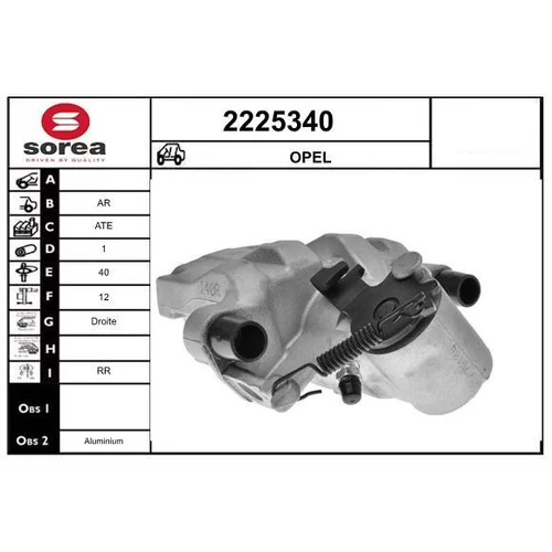 Brzdový strmeň 2225340 /EAI/