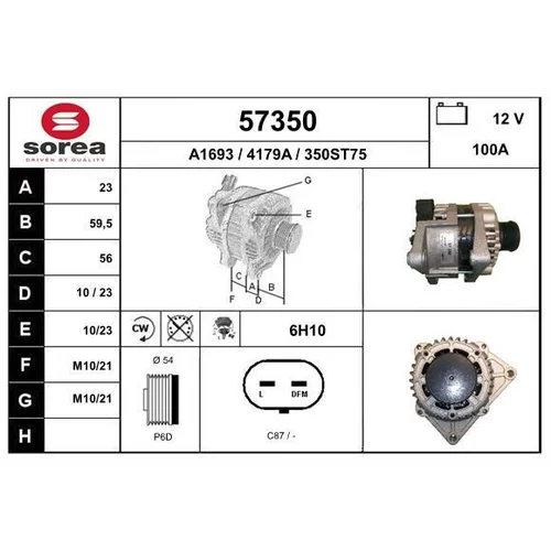 Alternátor EAI 57350
