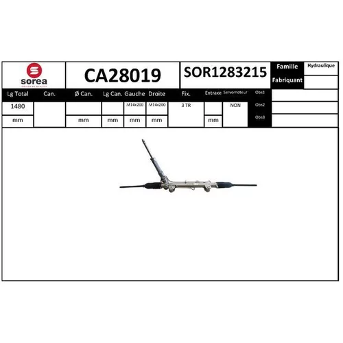 Prevodka riadenia EAI CA28019