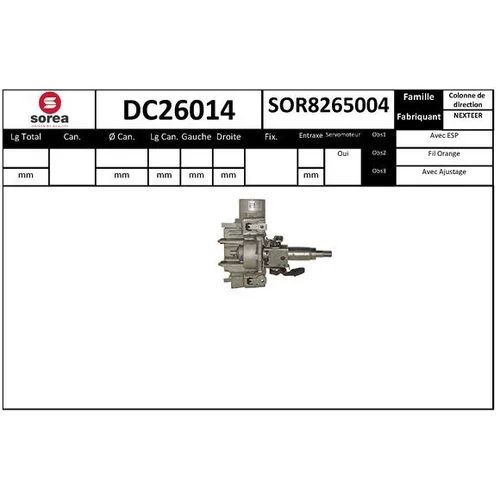 Stĺpik riadenia EAI DC26014