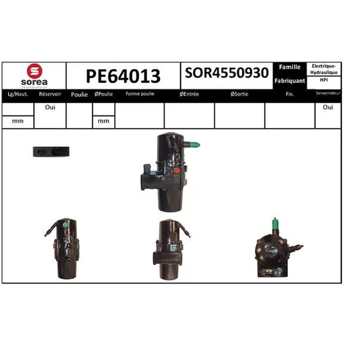 Hydraulické čerpadlo pre riadenie EAI PE64013