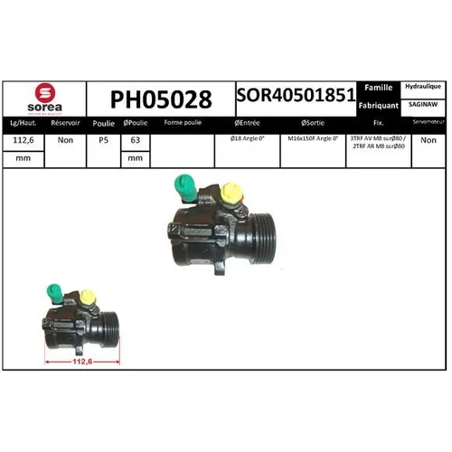 Hydraulické čerpadlo pre riadenie EAI PH05028