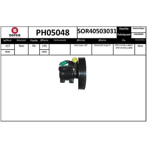 Hydraulické čerpadlo pre riadenie EAI PH05048