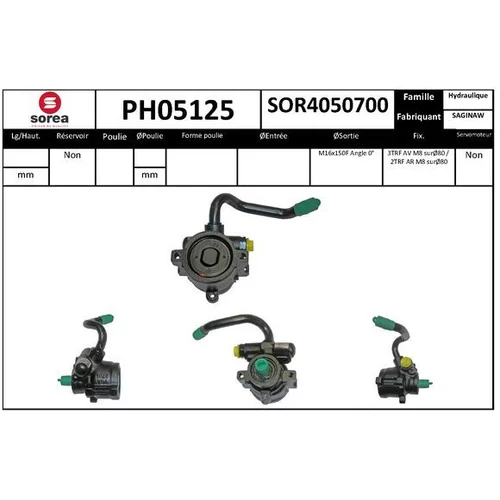 Hydraulické čerpadlo pre riadenie EAI PH05125