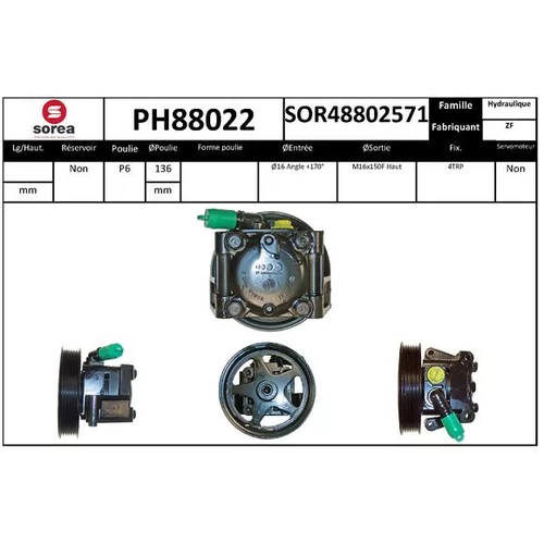 Hydraulické čerpadlo pre riadenie EAI PH88022