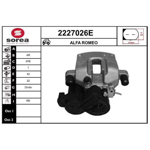 Brzdový strmeň EAI 2227026E