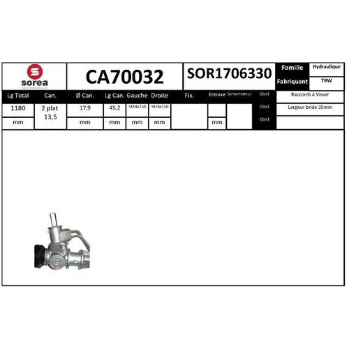 Prevodka riadenia EAI CA70032