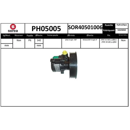 Hydraulické čerpadlo pre riadenie EAI PH05005