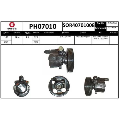 Hydraulické čerpadlo pre riadenie EAI PH07010