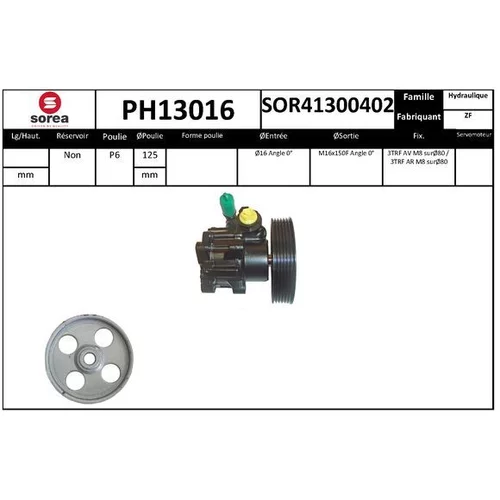 Hydraulické čerpadlo pre riadenie EAI PH13016