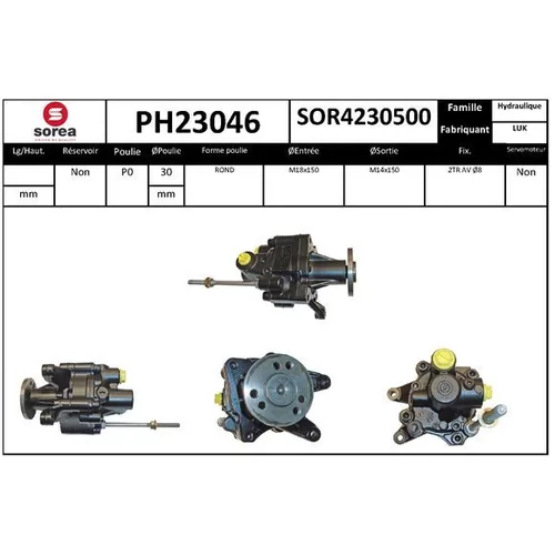 Hydraulické čerpadlo pre riadenie EAI PH23046