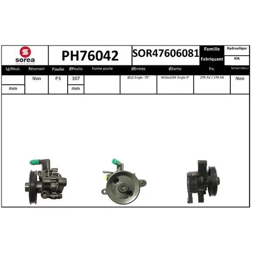 Hydraulické čerpadlo pre riadenie EAI PH76042