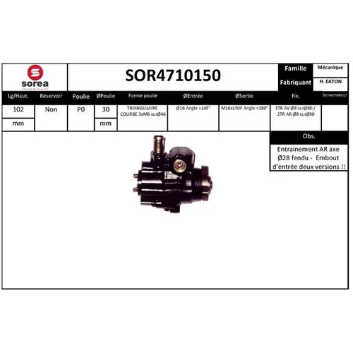 Hydraulické čerpadlo pre riadenie EAI SOR4710150