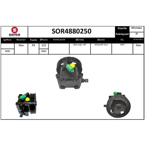 Hydraulické čerpadlo pre riadenie EAI SOR4880250