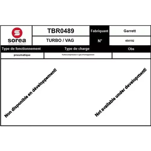 Plniace dúchadlo EAI TBR0489