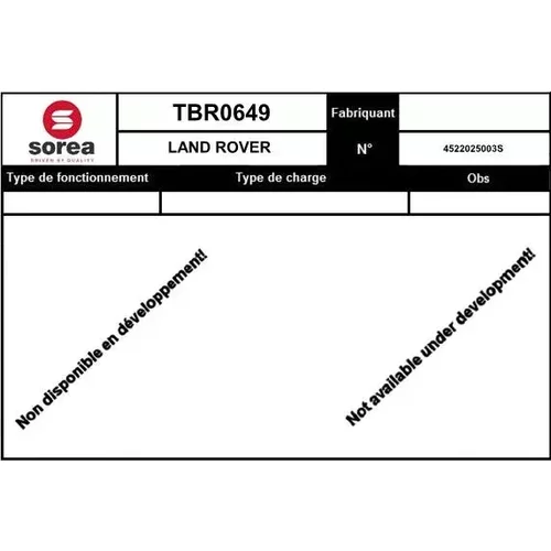 Plniace dúchadlo EAI TBR0649