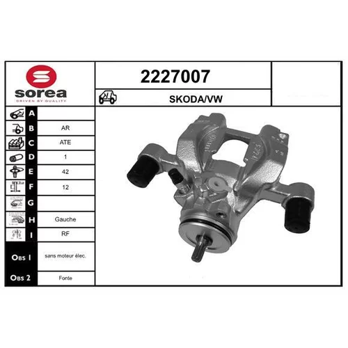Brzdový strmeň 2227007 /EAI/