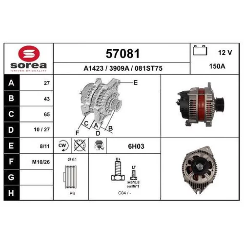 Alternátor EAI 57081