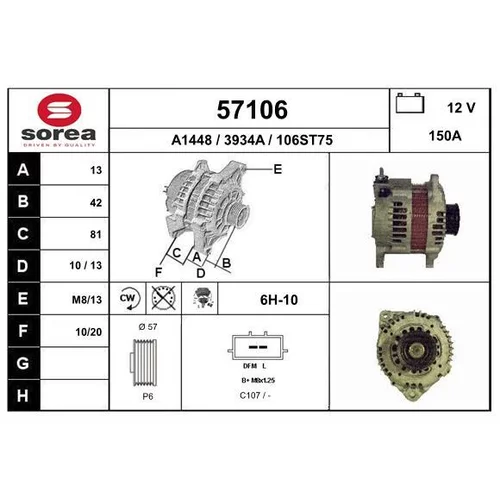 Alternátor EAI 57106