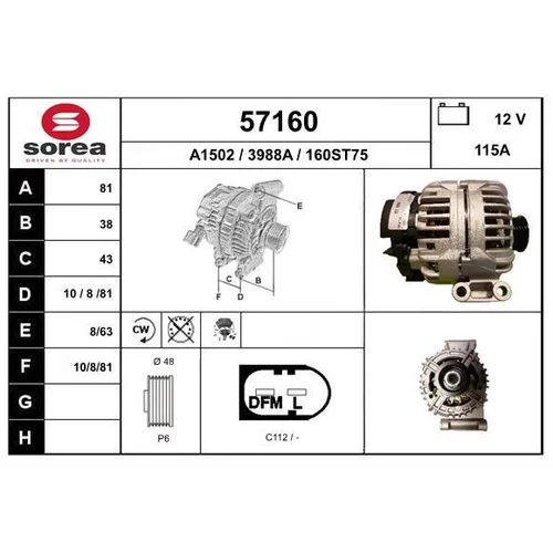 Alternátor EAI 57160