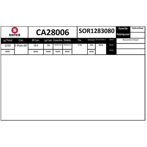 Prevodka riadenia EAI CA28006