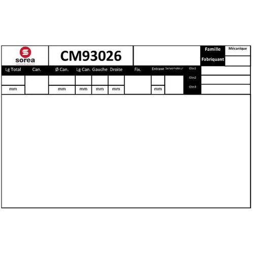Prevodka riadenia EAI CM93026