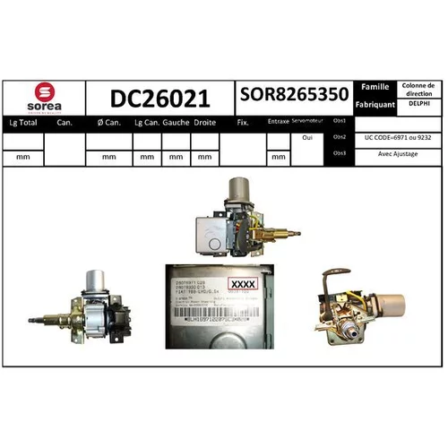 Stĺpik riadenia EAI DC26021