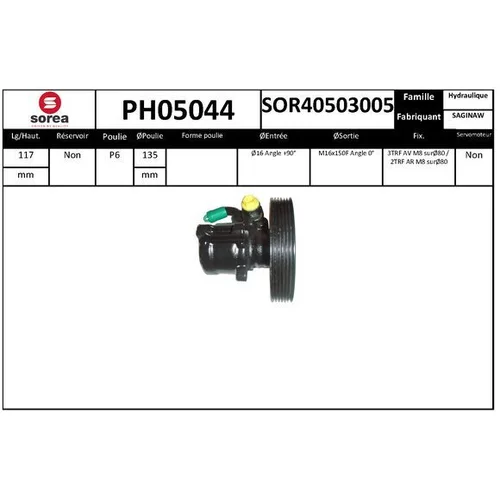 Hydraulické čerpadlo pre riadenie EAI PH05044