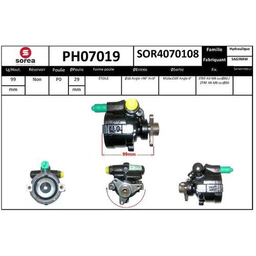 Hydraulické čerpadlo pre riadenie EAI PH07019