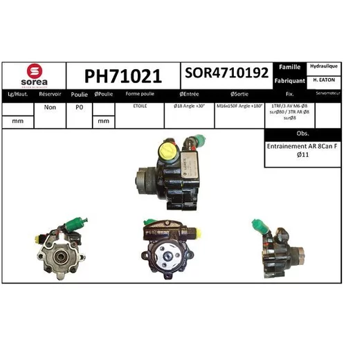 Hydraulické čerpadlo pre riadenie EAI PH71021
