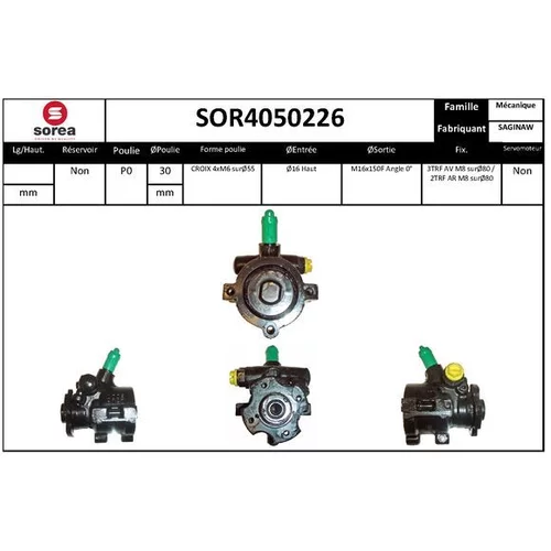 Hydraulické čerpadlo pre riadenie EAI SOR4050226