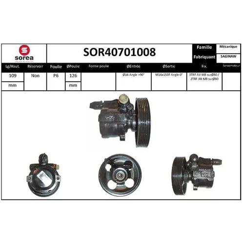 Hydraulické čerpadlo pre riadenie SOR40701008 /EAI/