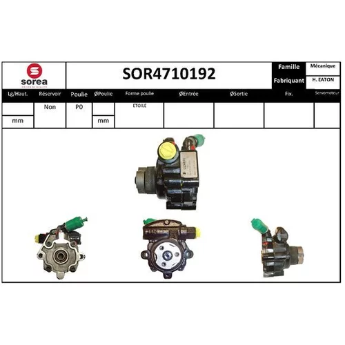 Hydraulické čerpadlo pre riadenie EAI SOR4710192