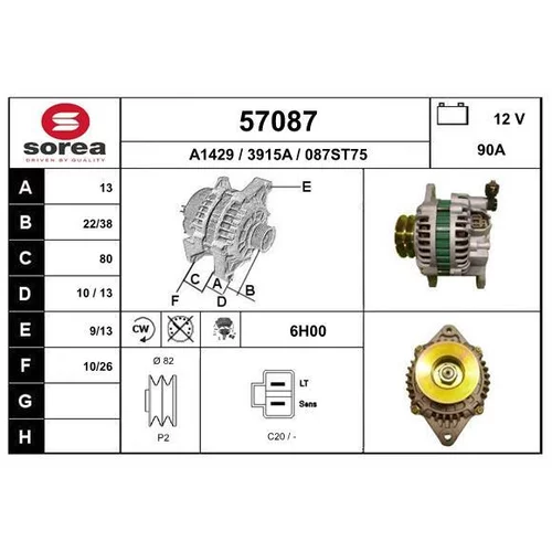 Alternátor EAI 57087