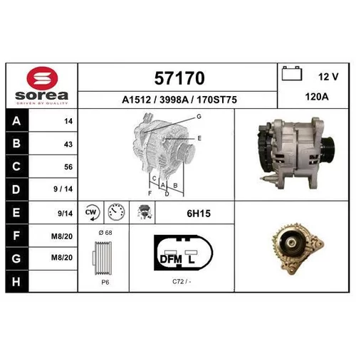 Alternátor EAI 57170