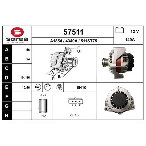 Alternátor EAI 57511