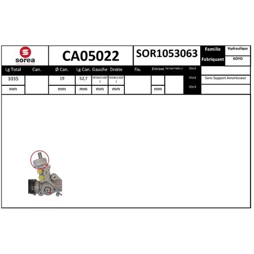 Prevodka riadenia EAI CA05022