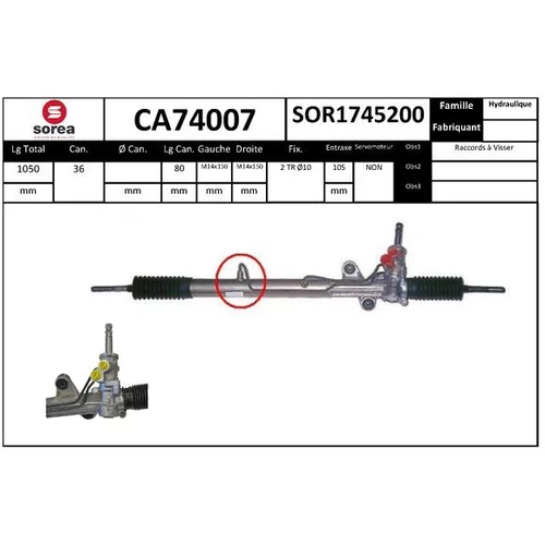 Prevodka riadenia EAI CA74007