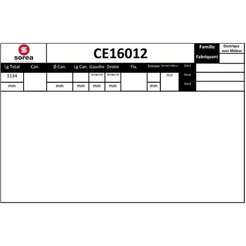 Prevodka riadenia EAI CE16012