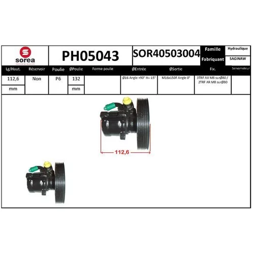 Hydraulické čerpadlo pre riadenie EAI PH05043