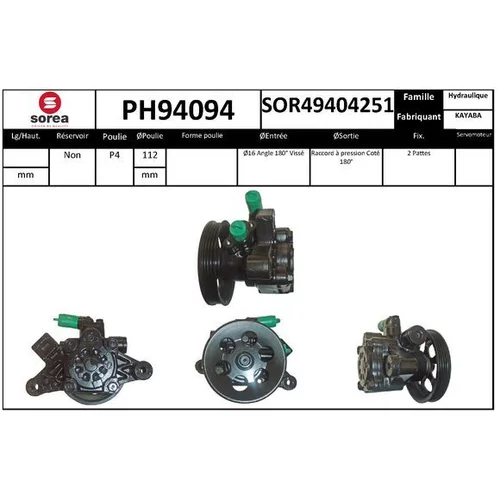 Hydraulické čerpadlo pre riadenie EAI PH94094