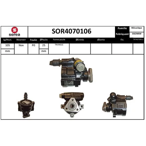 Hydraulické čerpadlo pre riadenie EAI SOR4070106