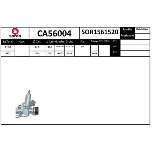 Prevodka riadenia EAI CA56004