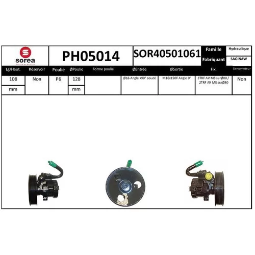 Hydraulické čerpadlo pre riadenie EAI PH05014